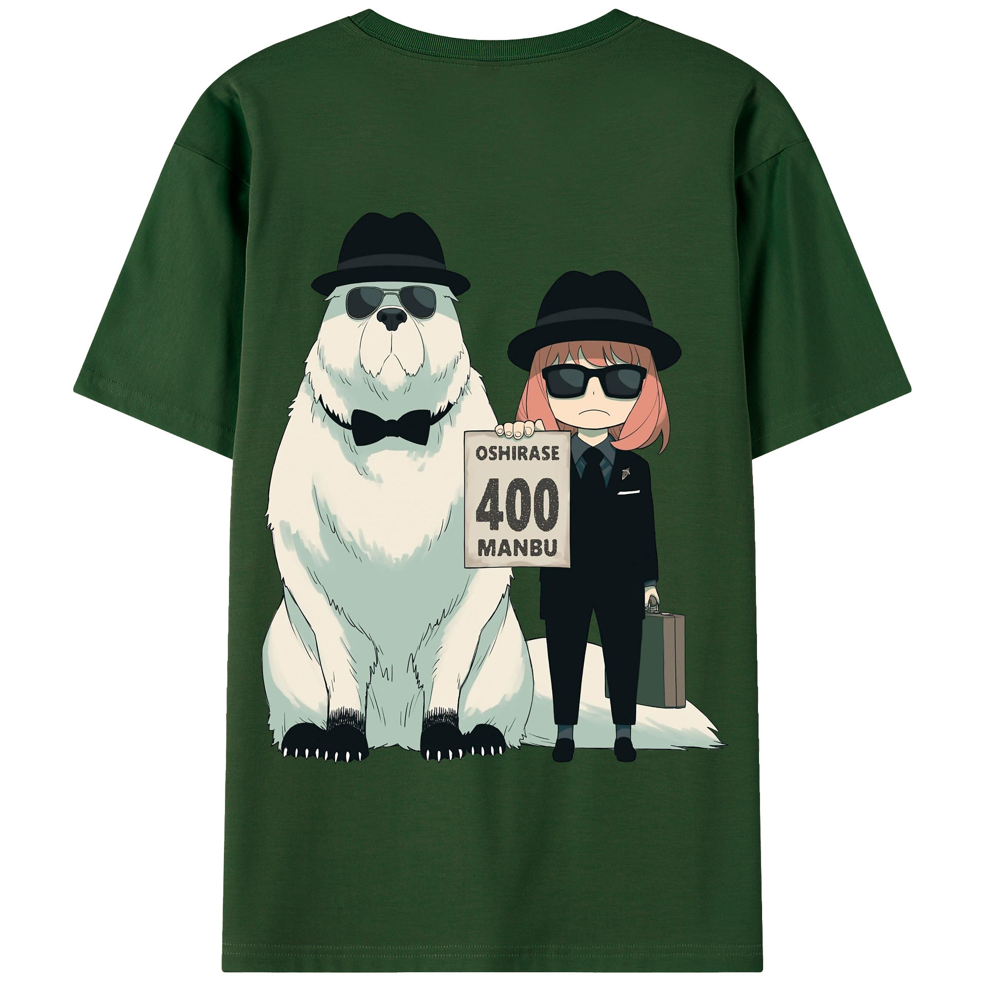 （画像用） SPY×FAMILY间谍家家酒 綿100％半袖Tシャツ（背面プリント）